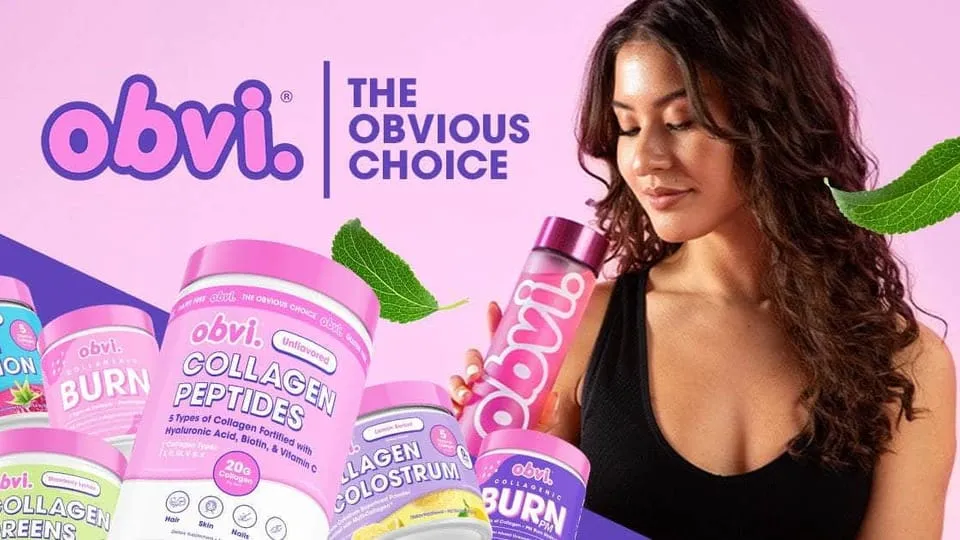 Obvi brand imagery